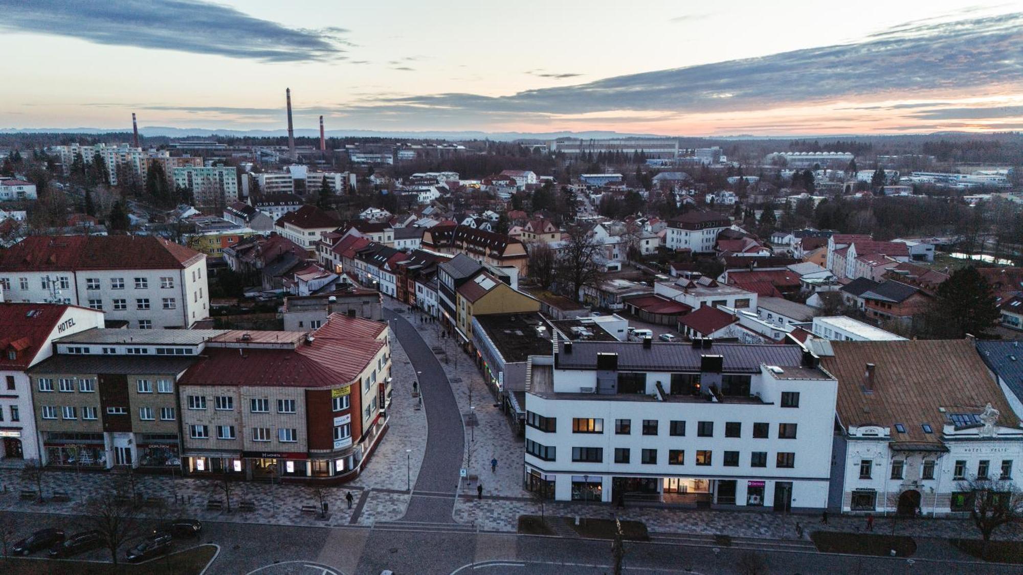 Byt 21 V Rezidenci Bily Lev Na Namesti Žďár nad Sázavou Exteriör bild
